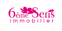 Logo 6eme sens immobilier partenaire Geonomie